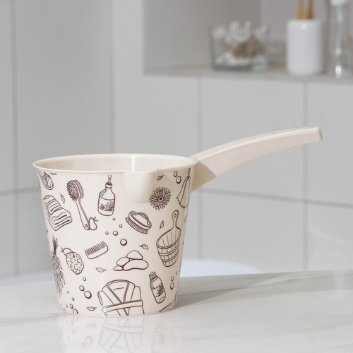 Ковш со сливом Русская банька (1,5л)