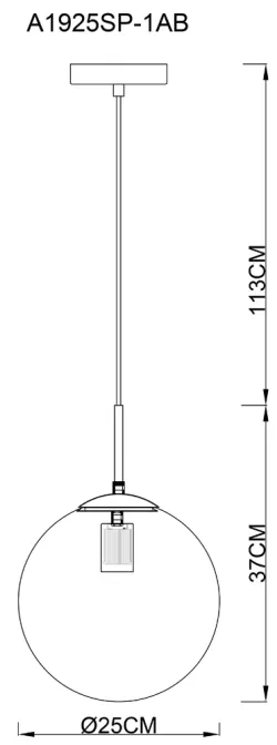 Подвесной светильник Arte Lamp VOLARE