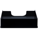 Лоток горизонтальный СТАММ "СТАНДАРТ" черный