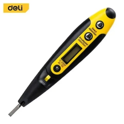 Индикаторная отвертка-тестер напряжения цифровая Deli DL8005 (12-250 В)