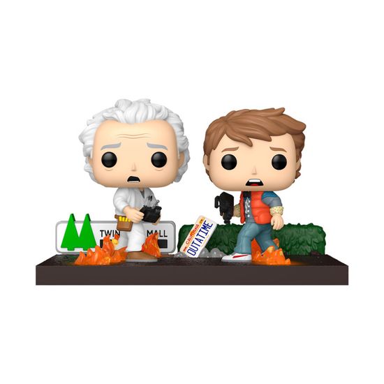 Фигурка Funko POP! Moment BTTF 40Th Doc & Marty (1846) 86448 / Фигурка Фанко ПОП! по мотивам фильма "Назад в будущее", Марти МакФлай и Док