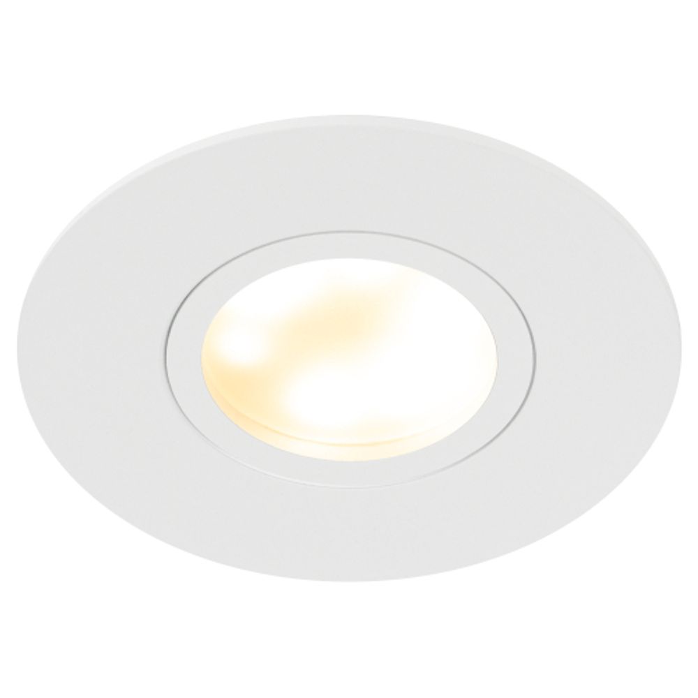 Встраиваемый светильник алюминиевый ЭРА KL83 WH MR16/GU5.3 белый | Алюминиевые встраиваемые светильники