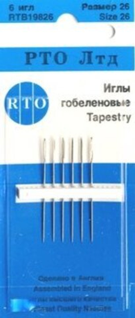 Иглы гобеленовые 26 19826 RTO