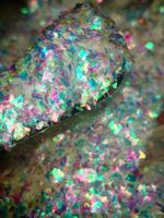 Хлопья - слюда 88717 хамелеон прозрачный - для литья изделий и творчества