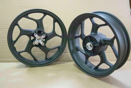 WHEEL set ALLOY RIMs 14" inches for Honda MSX125 (Grom125) 2013-2025