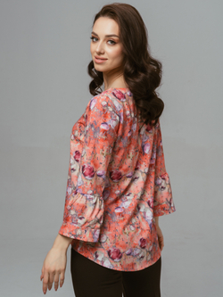 Блуза женская | Бл-349/3 3/4 шелк искусственный