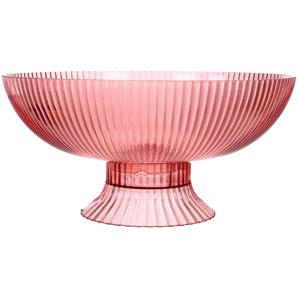 Фруктовница пластиковая «Грани» 24,5*12см, микс цветов