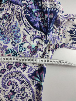 Блузка Zolla с хлопком цветочная 42 размер