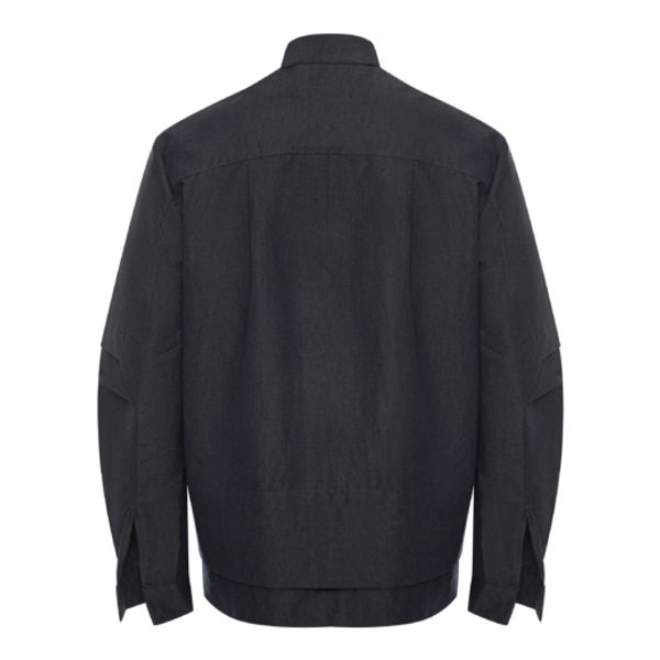 Рубашка Poketto темно-синяя - фото 2