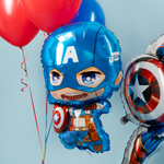 Фольгированный шар-фигура «Капитан Америка», 76 см