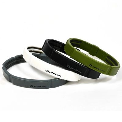 Браслет PHITEN METAX MODULUS BRACELET серый