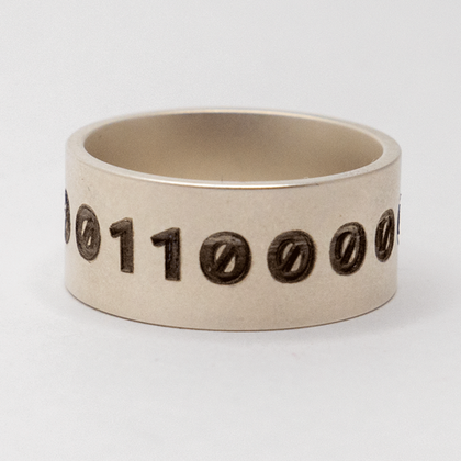 Кольцо "Двоичный код"