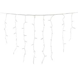 ULD-B3010-200-DTA MULTI IP20 Бахрома светодиодная с контроллером. 3 м. 200 светодиодов. Разноцветный свет. Провод прозрачный. TM Uniel.