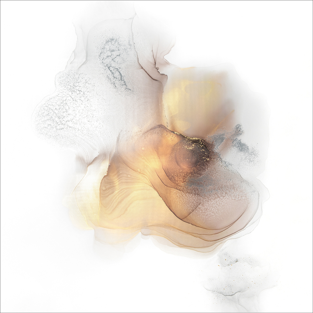 Постер Garda Decor Лик нежности золото 54STR-AQUARELLE5/ORG