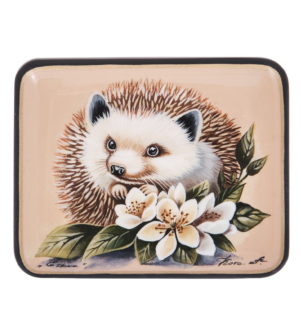 Народные промыслы ШК-55/156-F Шкатулка «Ежик» исп. Маркова