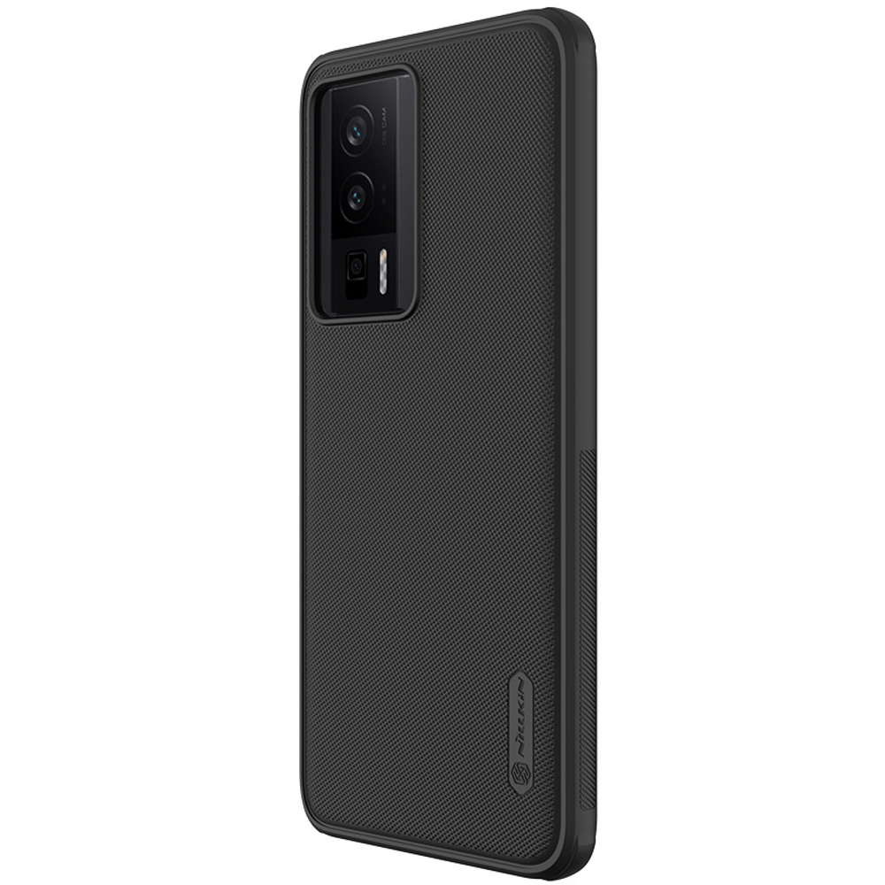 Двухкомпонентный усиленный чехол от Nillkin для Xiaomi Poco F5 Pro (Redmi K60, K60 Pro), серия Super Frosted Shield Pro