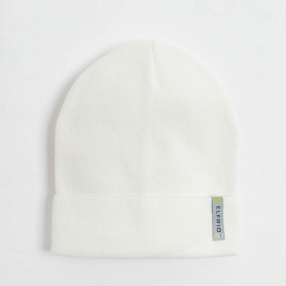 Шапка для девочек молочный, р-р 50-52 7724113