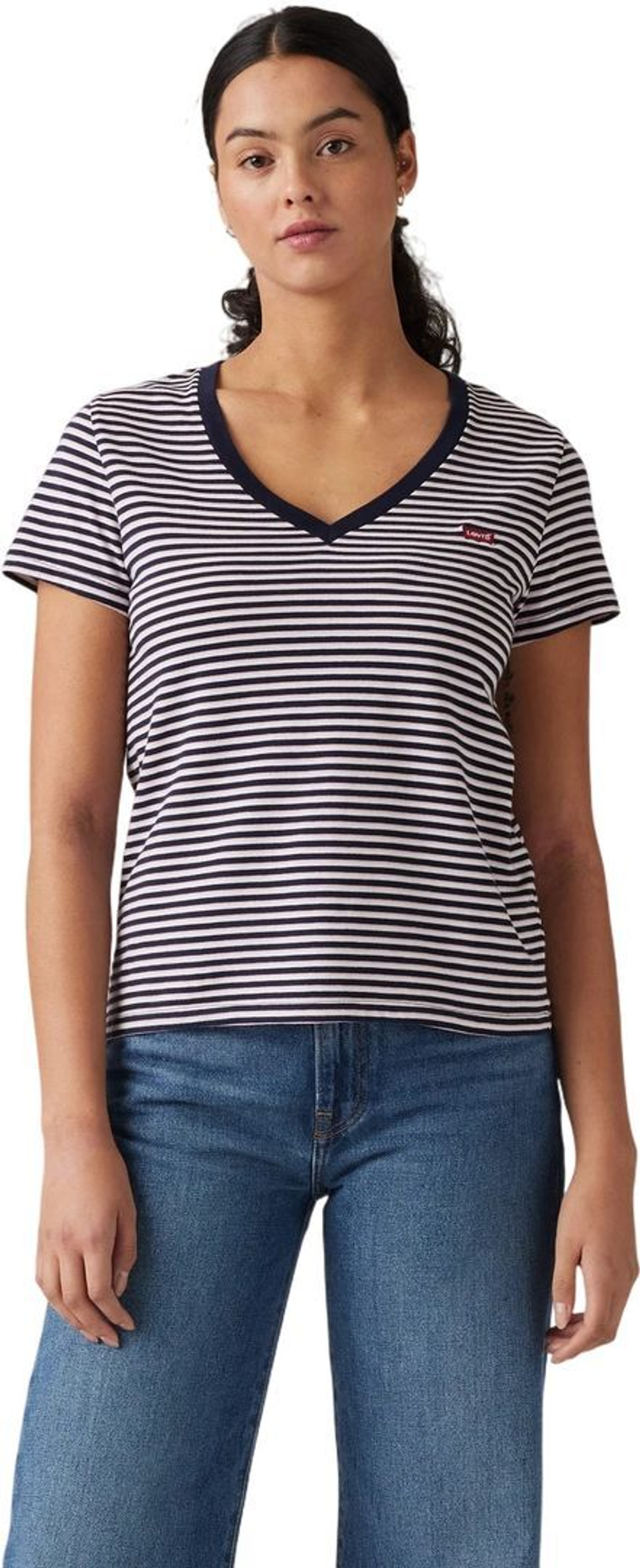 Футболка Levis PERFECT VNECK синий