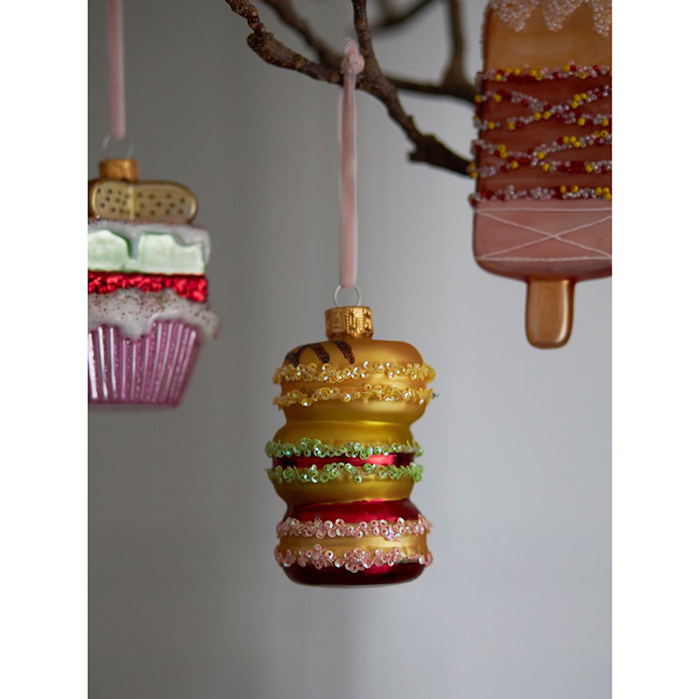 Набор ёлочных украшений Glimmer selection из коллекции New Year Essential, 5 шт.