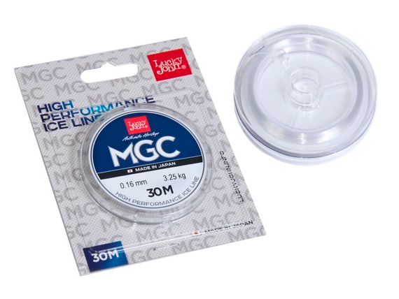 Леска монофильная зимняя Lucky John MGC 30 м, 0,16 мм