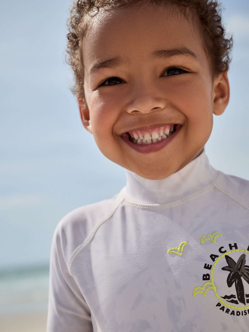 Костюм плавательный раздельный для мальчика Next E91-834, Черный, Белый