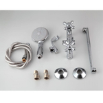 Смеситель для ванны, Frap, с кран-буксой, хром, F2225