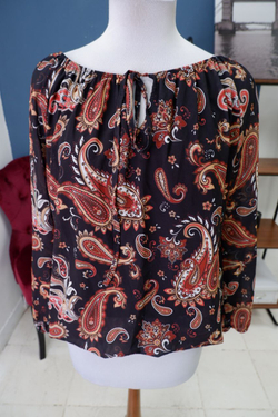 Блуза Hailys с принтом 48 размер