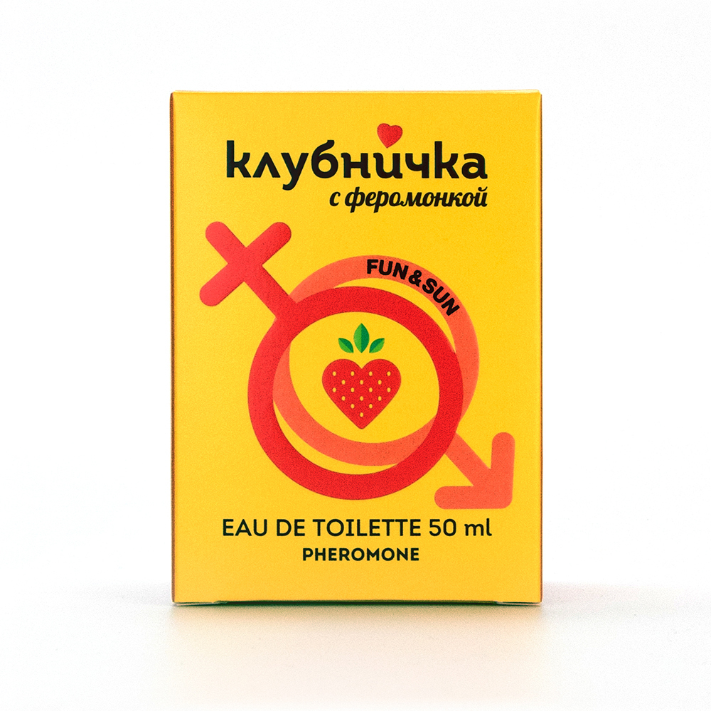 Вода туалетная Клубничка С Феромонкой Fun &amp; Sun (Клубничка С Феромонкой Фан Энд Сан) – 50ml for women