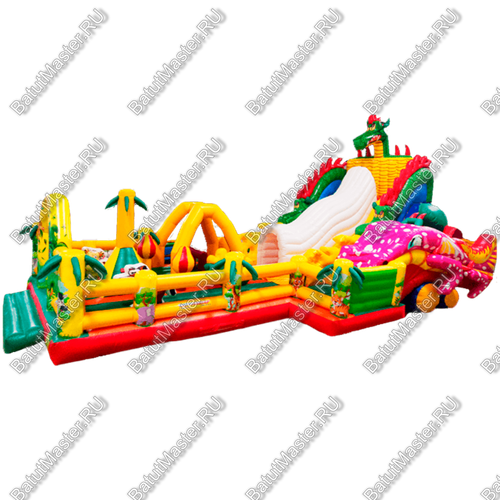 Батут "Пленительная Саванна",10x10x7 м