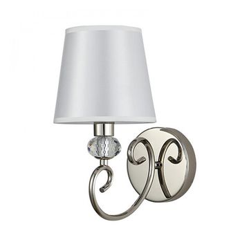 Бра 1*E14 1201/A nickel никель MARTA Newport