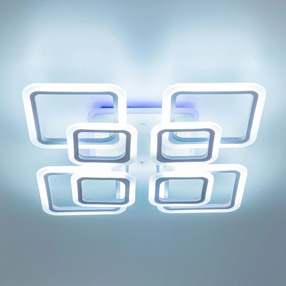 Citilux Марсель Смарт CL232A180E RGB Умная люстра Белая