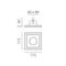 Комплект со светильником Lightstar Domino Quadro (214517+214506+214006) D51706WMOD