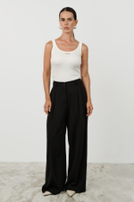 Брюки широкие