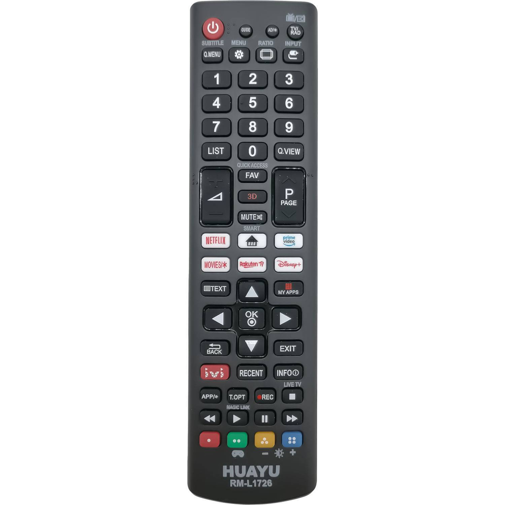 Пульт для LG универсальный RM-L1726(PBOX) Huayu