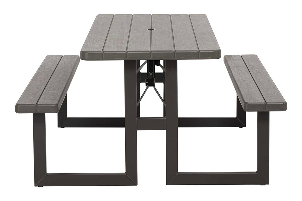 Стол с лавочками Lifetime для пикника