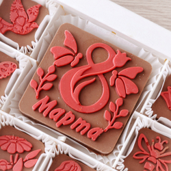 Набор "8 марта" из молочного