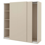 Гардероб - PAX / HASVIK IKEA/ПАКС/  ХАСВИК ИКЕА,  201х200 см, бежевый