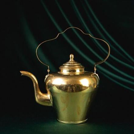 Винтаж: Латунный чайник
