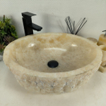 Раковина из оникса Erozy Yellow EO-64511 51*42*16 0156