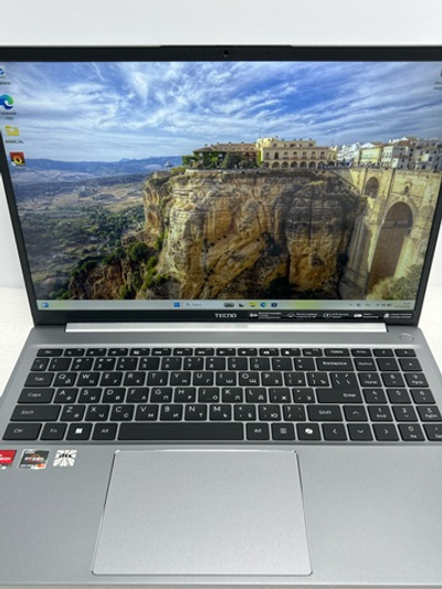 Ноутбук Tecno MegaBook K16SDA 16"/AMD Ryzen 7-5800U/RAM 16GB/SSD 512GB/AMD Radeon Graphics/1920x1080/IPS/Windows 11/Подсветка - кл:нет/Cерый космос. Состояние: B1
