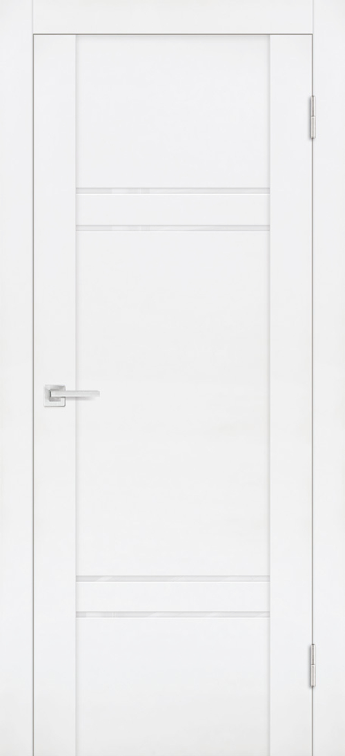 Дверь PST-5 / Цвет белый бархат / белоснежный лакобель / Двери PROFILO PORTE