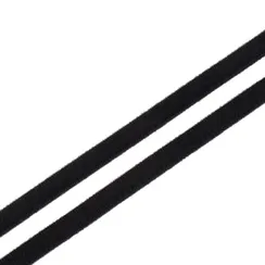 Ворсовая тесьма под каркасы черная, Турция