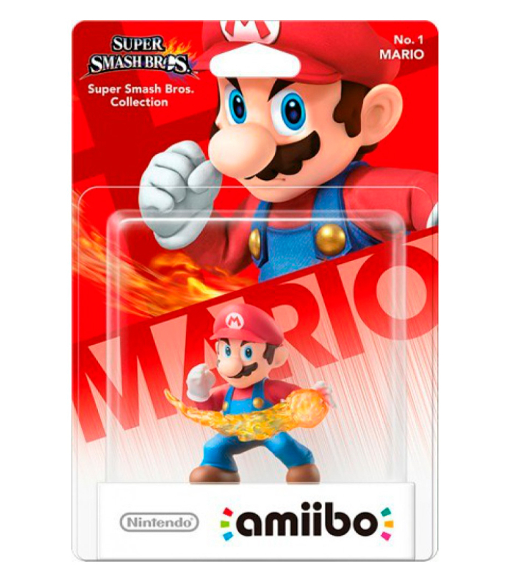 Фигурка Amiibo Марио / Mario (коллекция Super Smash Bros.) №1