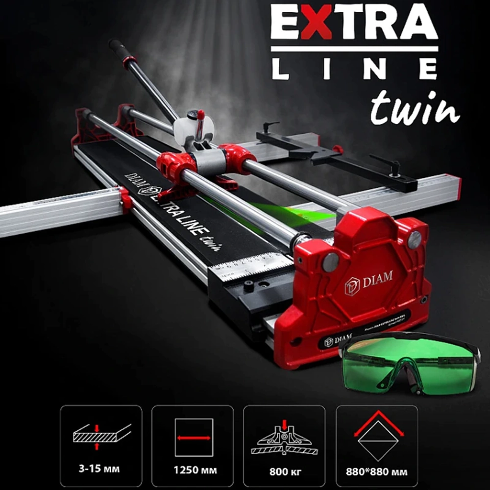 DIAM EXTRA LINE twin 1250L ручной плиткорез 600122