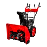 DDE ST6563 снегоуборщик бензиновый 6.5 л.с, ковш 61 см, выброс 11 м, 4 вперед/1 назад 796-665