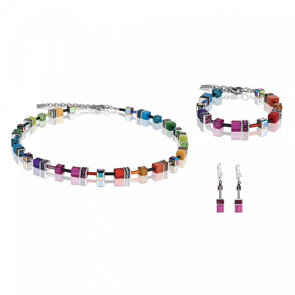 Серьги Coeur de Lion Multicolour Rainbow 2838/20-1520