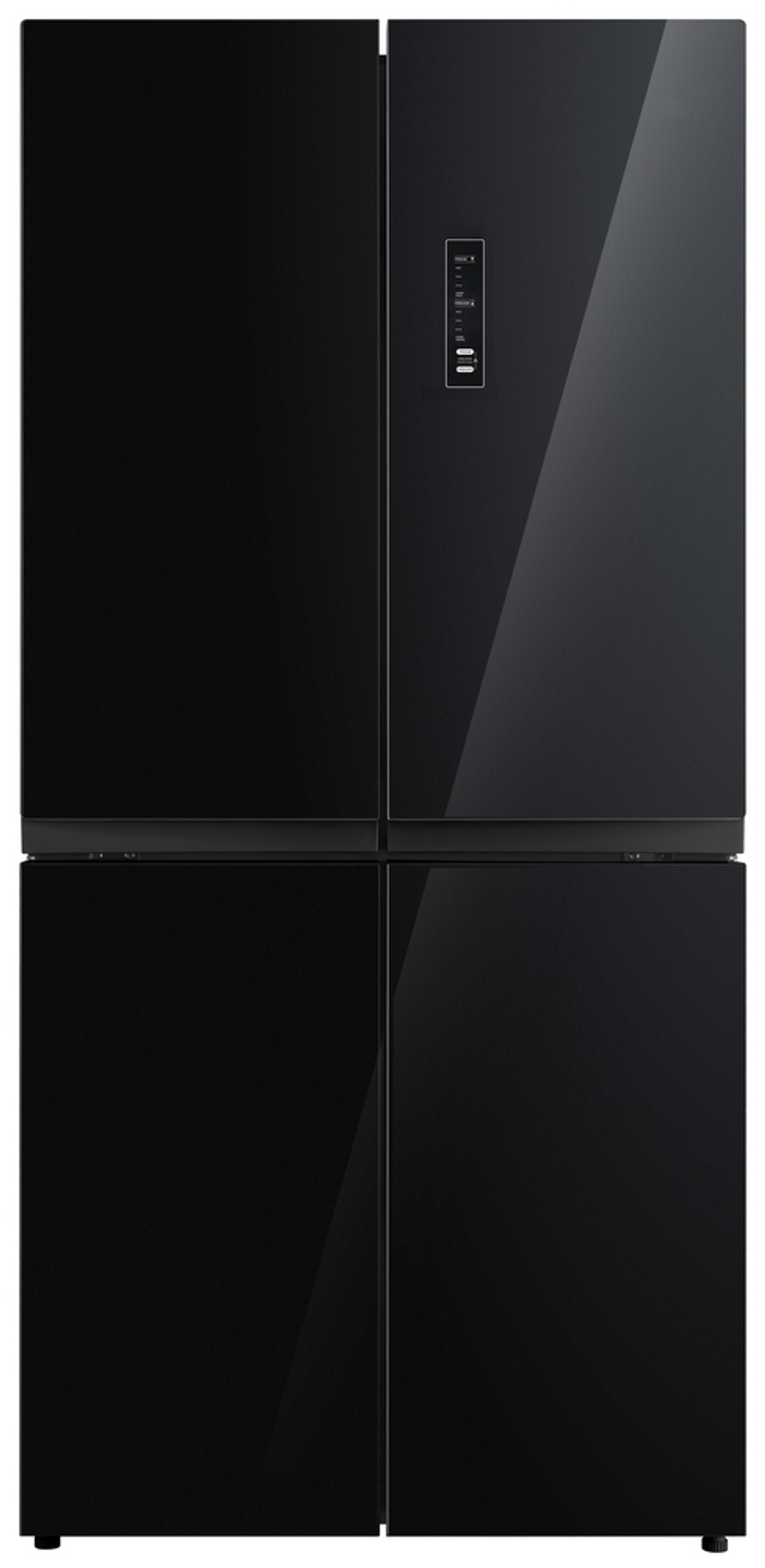 Холодильник 4-х дверный черный Korting KNFM 81787 GN
