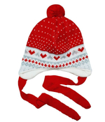 Шапка для девочек "История двух сердец" 1652 46р. 3-5 лет красный