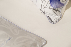 Простыня на резинке тенсель белая 180x200x30 Garda Decor