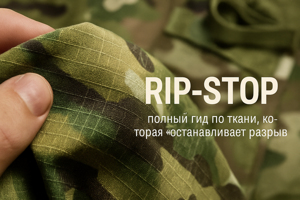 Rip-Stop: полный гид по ткани, которая «останавливает разрыв»